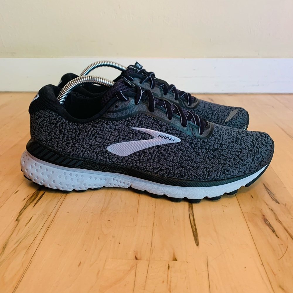 Brooks Adrenaline 20 Midnight Comfort Running Lace Up Women’s Shoes Size 10.5 B